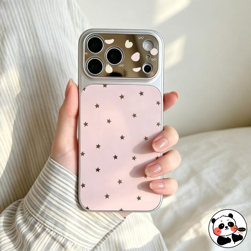 Huawei Nova 12 - Hollow Stars Mirror Phone Case For