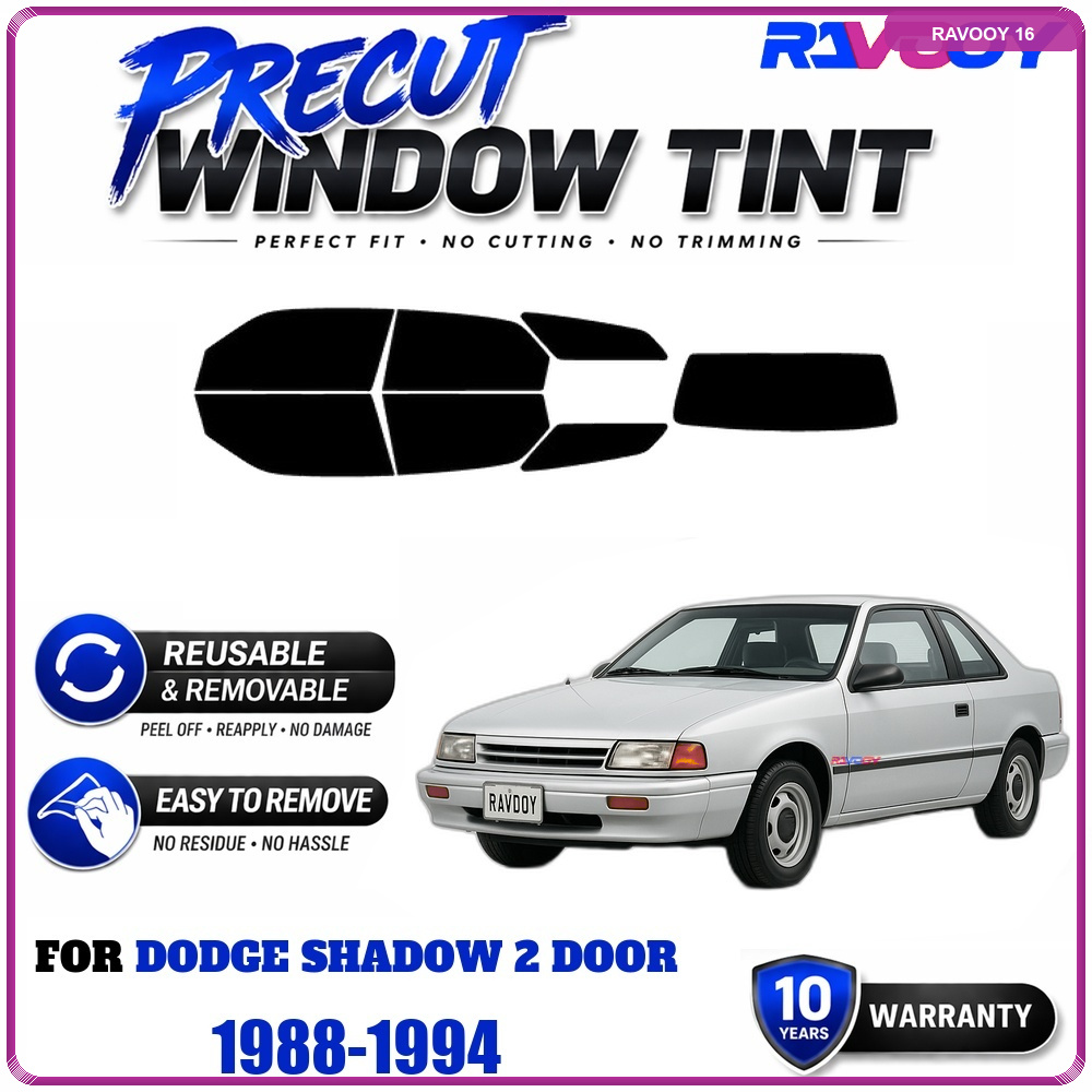RAVOOY Precut Window Tint, Reu - огляд і ціна Air Bubble Remover