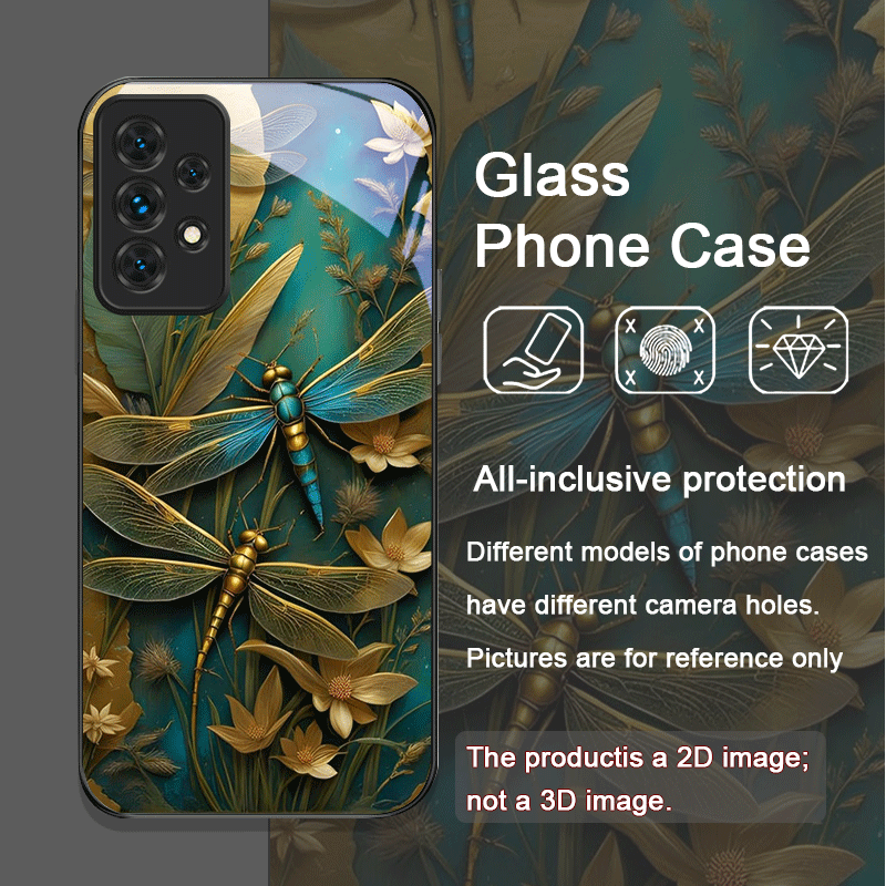 Flower Golden Dragonfly Temper - огляд і ціна Samsung Galaxy A55