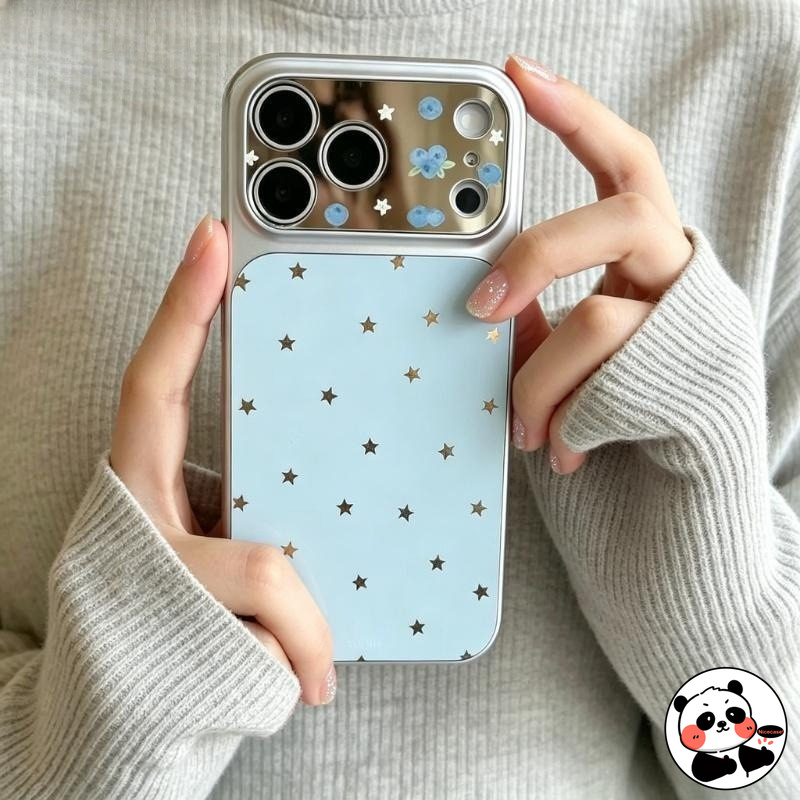 Hollow Stars Mirror Phone Case - огляд і ціна Huawei Nova 12