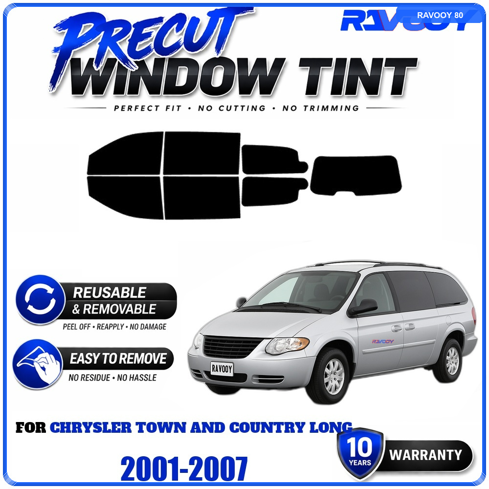 Precut Window Tint, Reusable R - огляд і ціна Air Bubble Remover